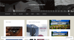 Desktop Screenshot of campbelldiamondguitar.com